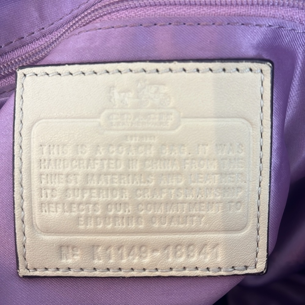 Coach Madison Lindsey Ltd Ed Python Embossed Purse - Picture 10 of 17